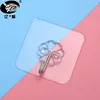 HIgh quality stick hook Magic plastic reusable adhesive wall hook with bathroom robe hook