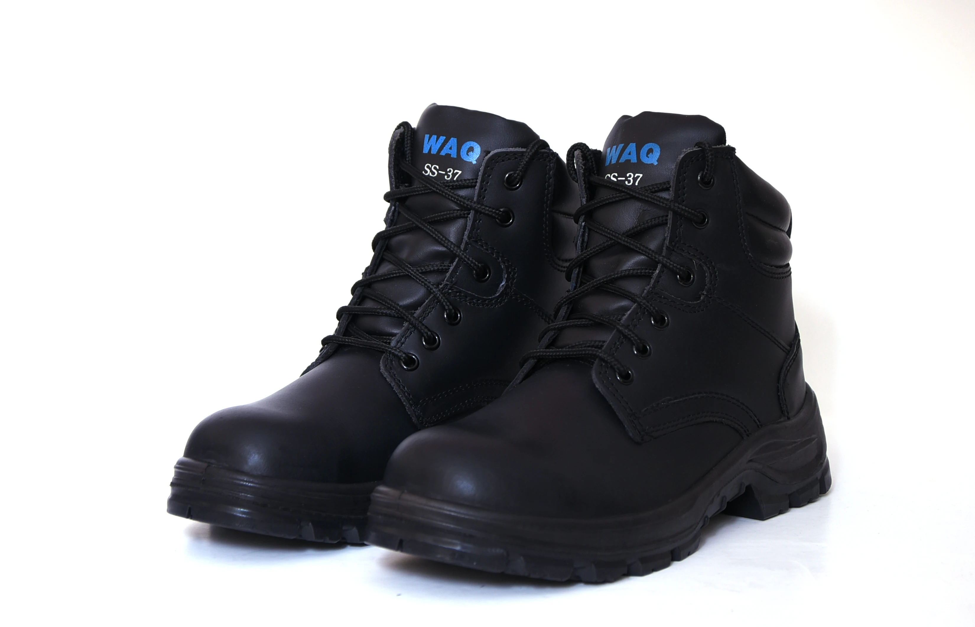 Waq Brand Safety Shoes Industrial High Quality For Sale Smart Safety Shoes Genuine Leather Buy