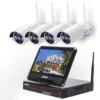 All in one with 10.1 inches Monitor Wireless Security Camera System Home Business CCTV Surveillance 1080P NVR Kit