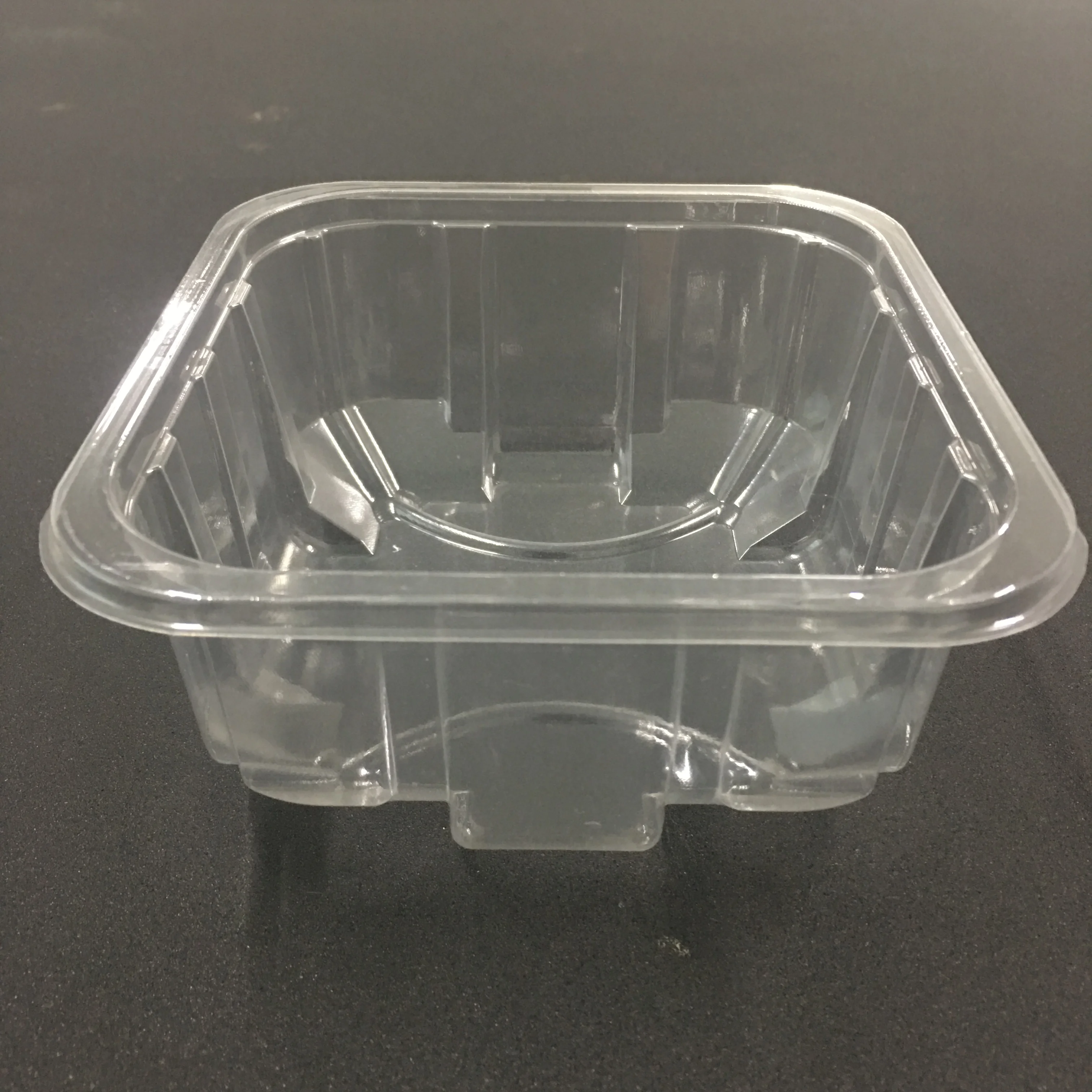 Supermarket Disposable Clear Plastic Fruit Tray Mushroom Tray Plastic