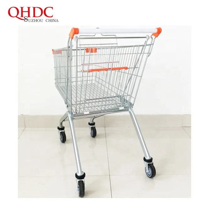 Shopping Push Cart Standard Supermarket Trolley Dimensions Buy