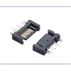 SATA STRADDLEMNT 7pin PC3.0MM A-type Double guide pillar electronic components shenzhen factory