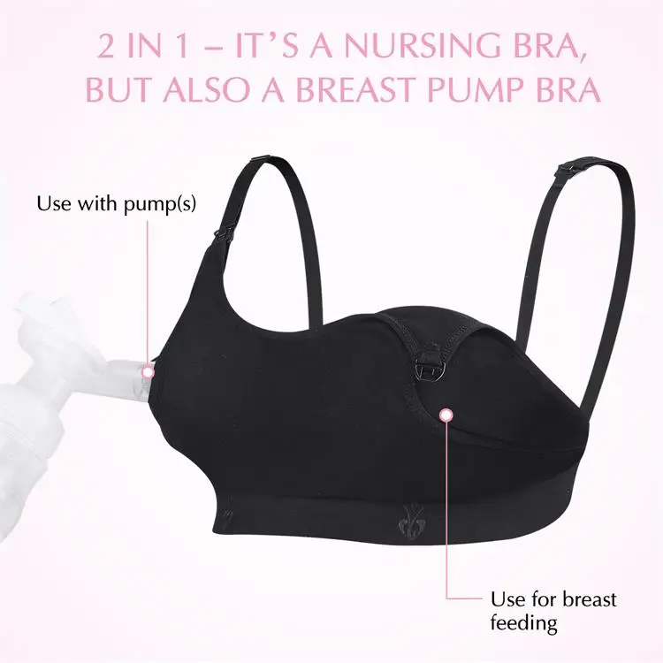 Momcozy Hands Free Pumping Bra, Adjustable Breast-Pumps