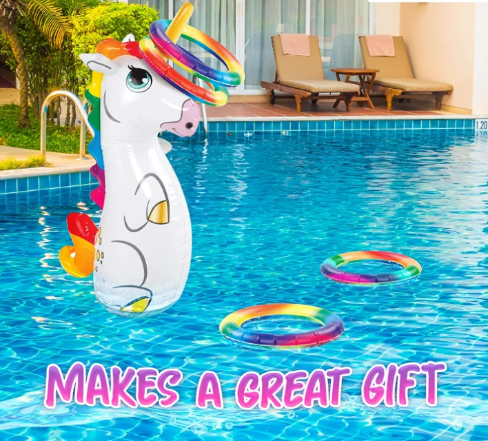 unicorn ring inflatable