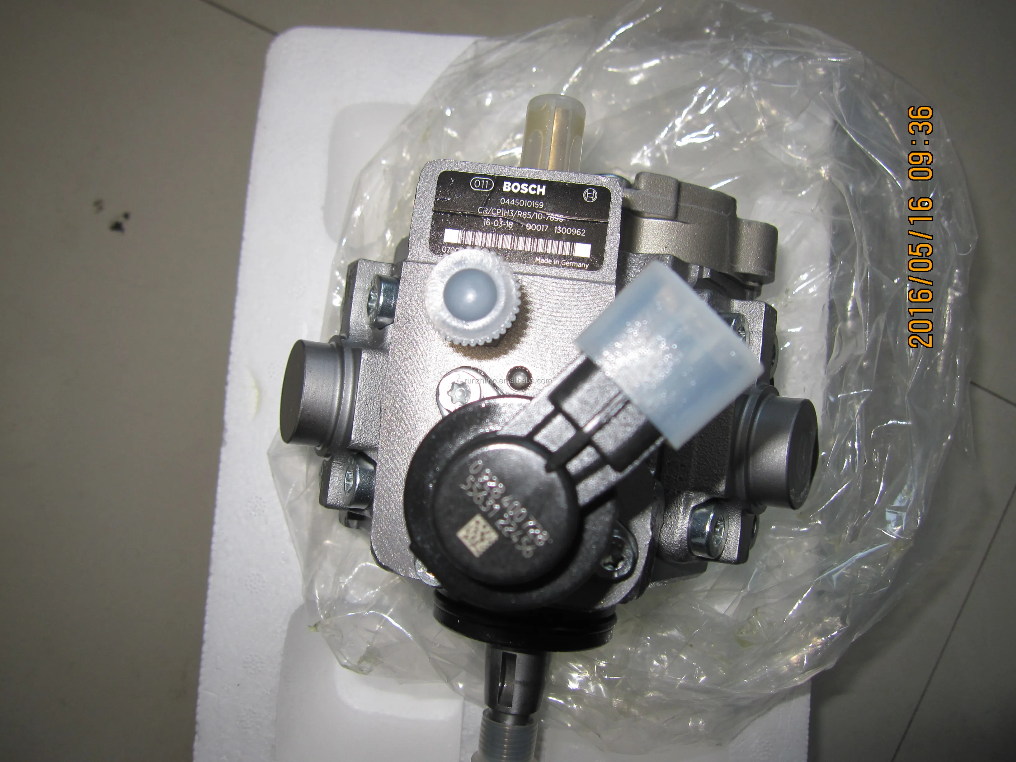 Genuine New Zd30 Injector 0445110877 Control Valve F00vc01329 Diesel