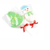 Christmas gifts santa claus shape marshmallow lollipop