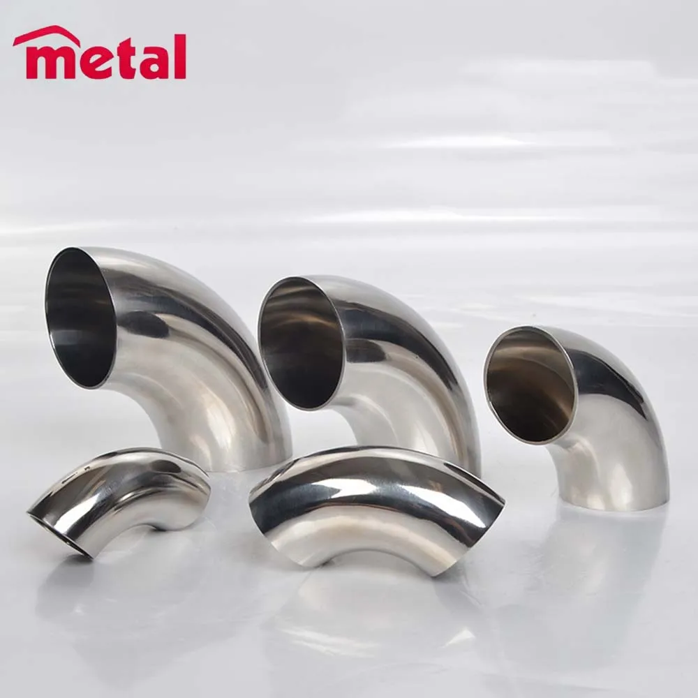 Free samples from China factory High Quality  Handrail Fittings 90 Degree Elbow Pipe Connector Stainless Steel Elbow details