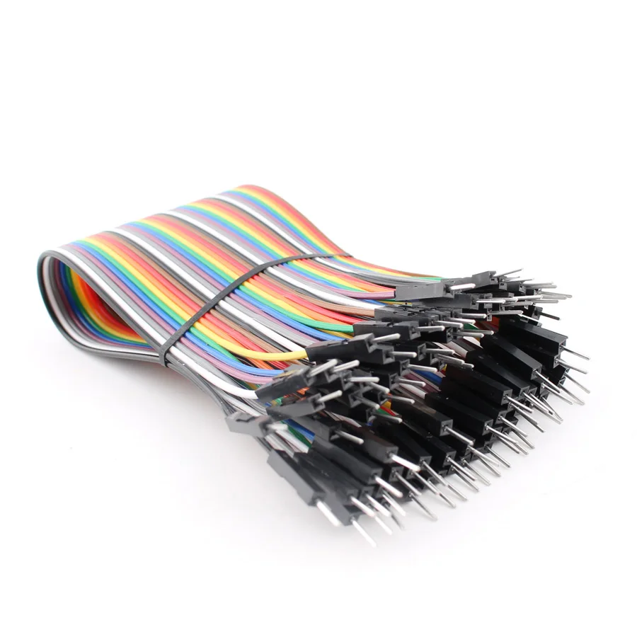 Custom 40pin Female To Female Male Dupont Line Breadboard Gpio Cables Jumper Wire Cable Buy