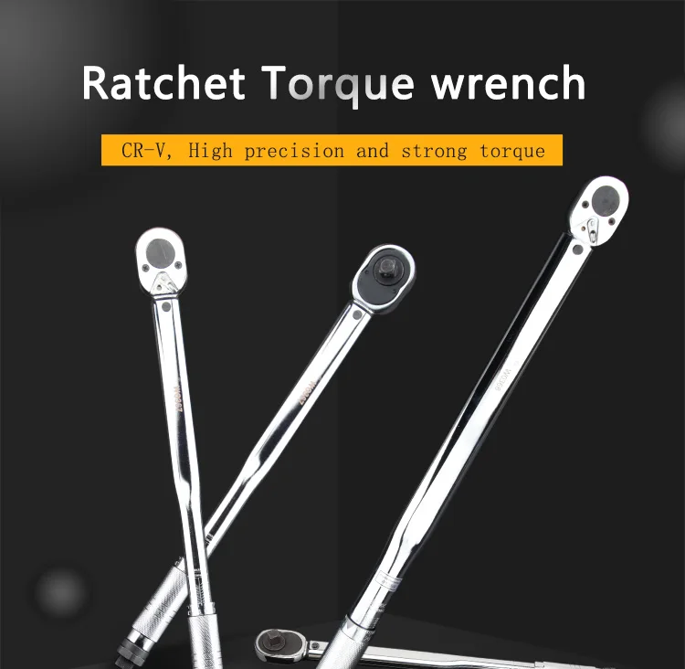 High quality Quick Release CRV Ratchet torque wrench Combination wrench auto repair