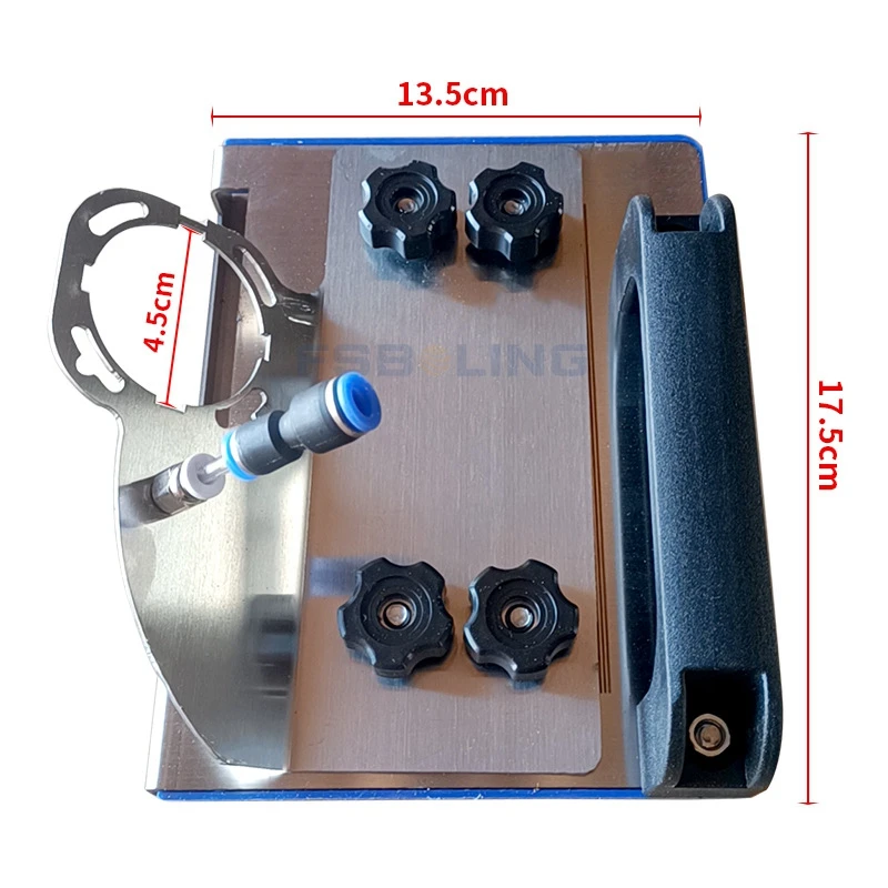 45° Tile Chamfering Machine – Aluminum Alloy Cutting Tool For Angle Grinder, For Ceramic, Marble & Stone