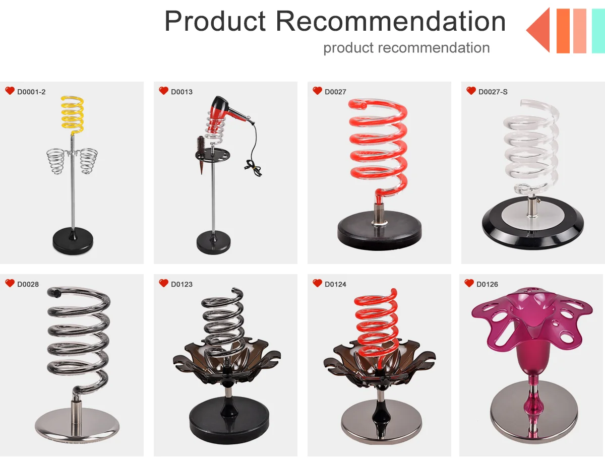 D0022 Beauty salon hair dryer holder stand rack