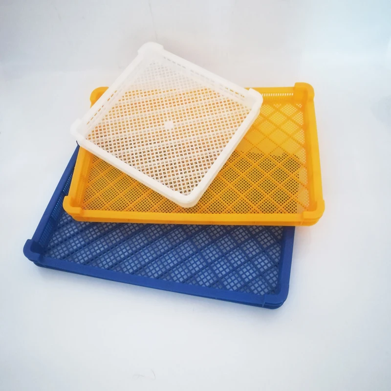 Food Grade Stackable Plastic Drying Trays,Also Used For The Freezing Of