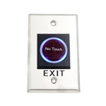 Waterproof Zinc-Alloy Infrared No Touch  Exit Push Button for Access Control