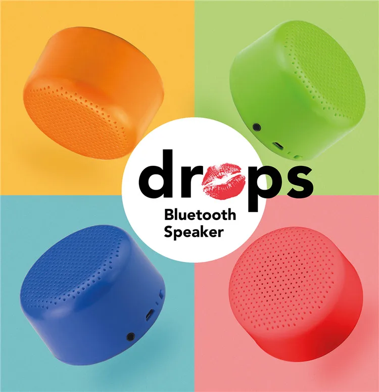 2021 Outdoor portable Modern speakers wholesale waterproof colorful bluetooth Speaker With Wireless stereo - ANKUX.COM