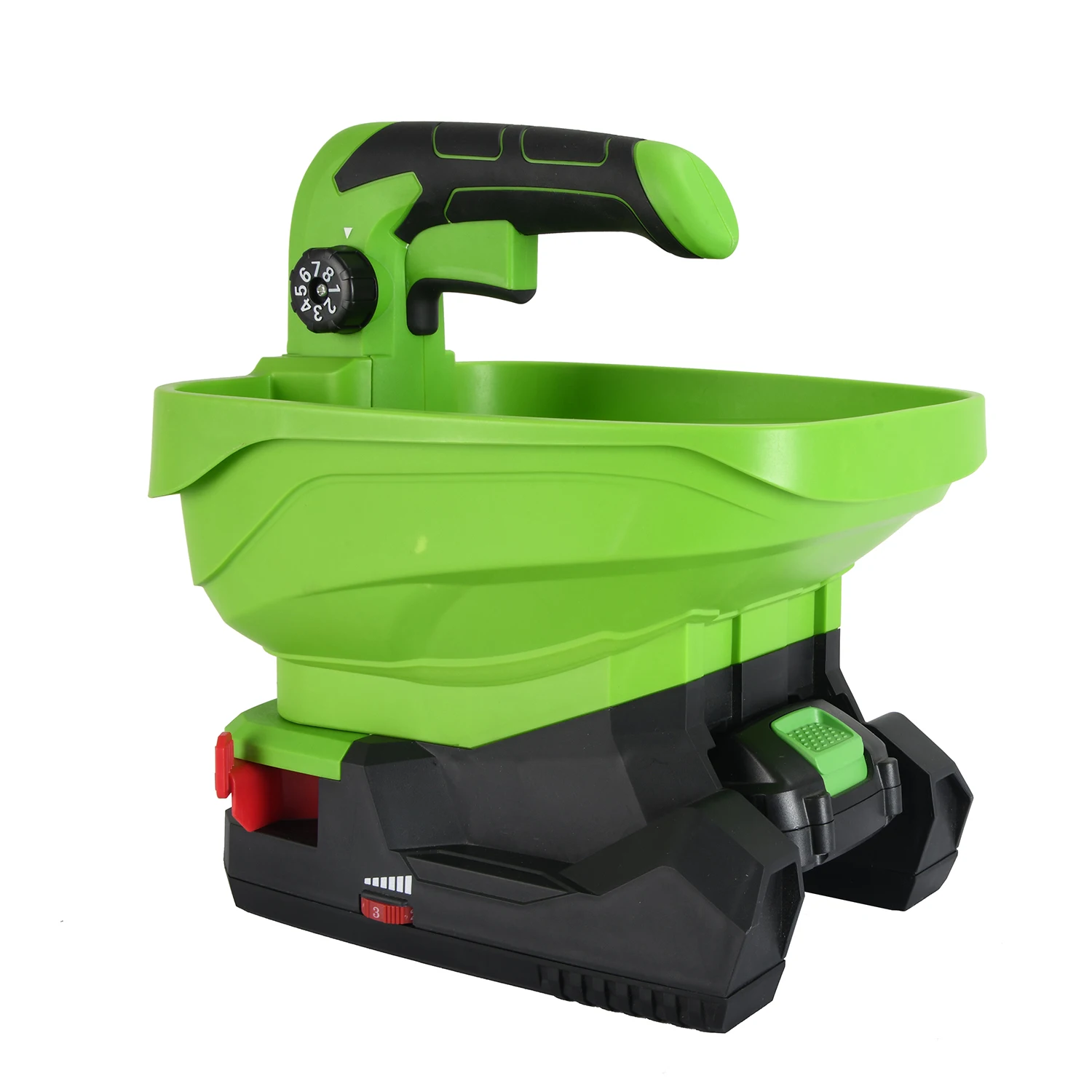 Vertak 20v Hand Seed Spreader Detachable Battery 6-stage Speed Control ...