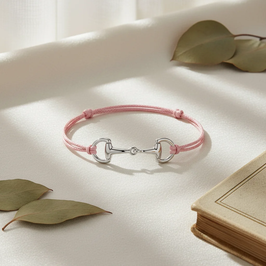 Custom Adjustable Cord Bracelets in stainless steel
