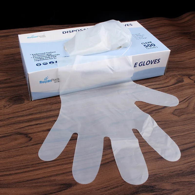 Compostable Food Prep Disposable Gloves Restaurant Grade Safe For