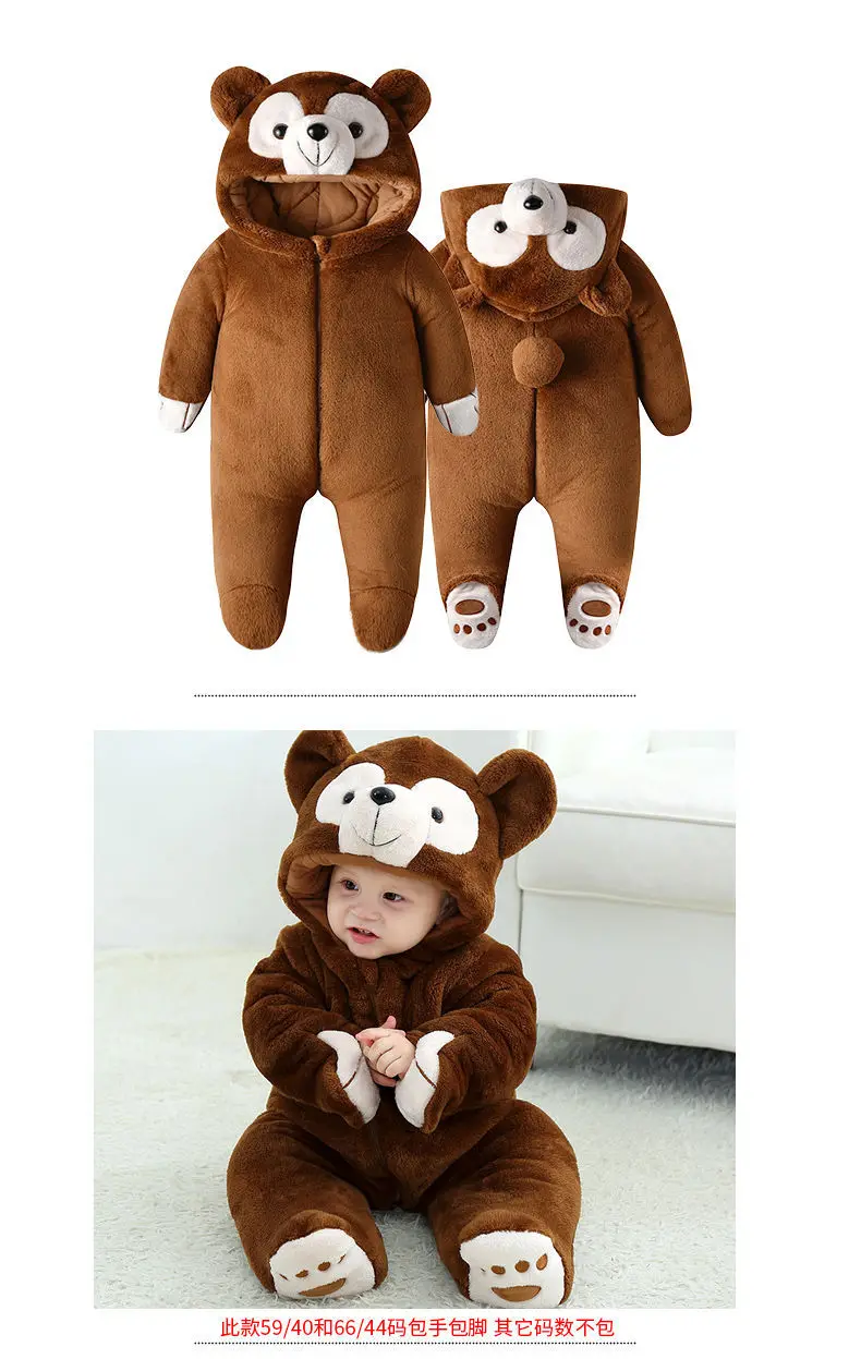 Infant baby Clothes Newborn Baby Romper Animal baby Clothing