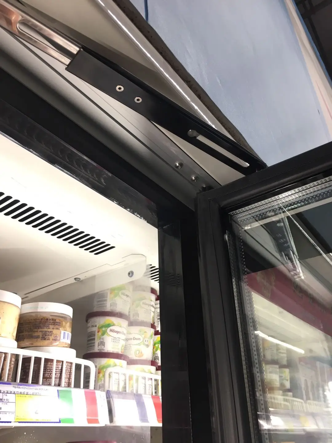 supermarket refrigerator glass door cold room glass door
