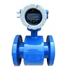 Blue customize electromagnetic flow meter in measure tube