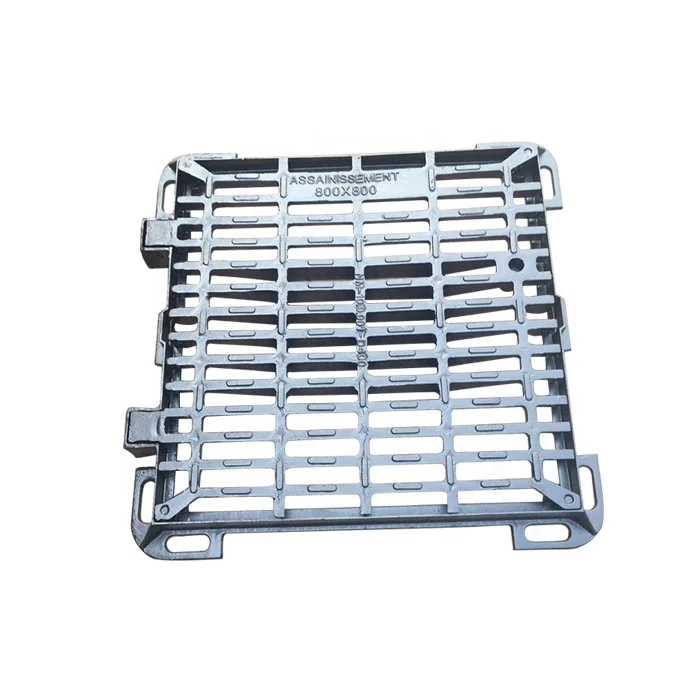 EN124 C250 Square Manhole Gully Grating with Frame