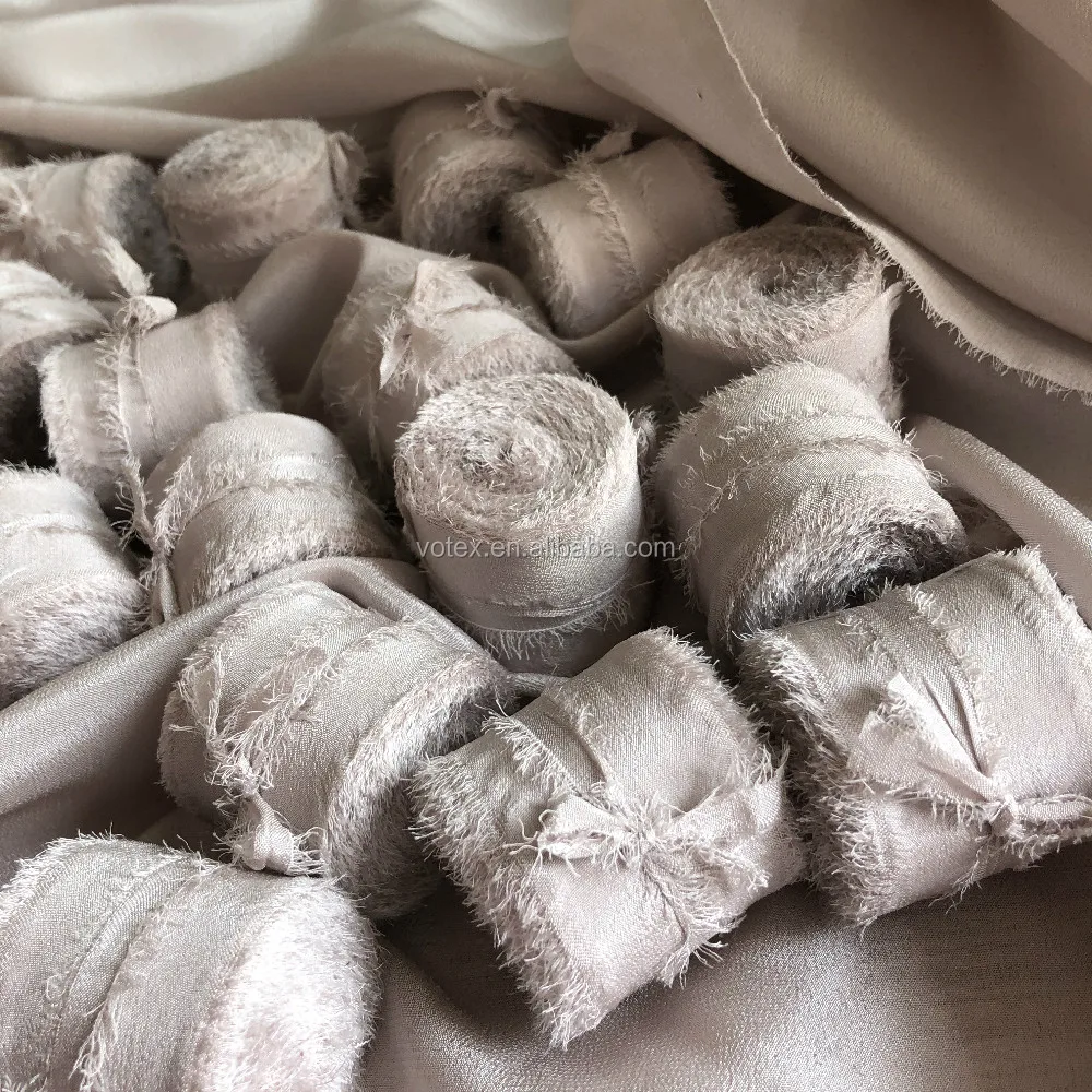 2inch 50mm 100silk Ribbon Rough Edge For Gift Packing Weddingbridal