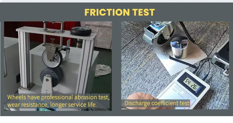 DLPO Stainless steel/Chromed ESD Wire Shelf Trolley cart With Wire Shelf