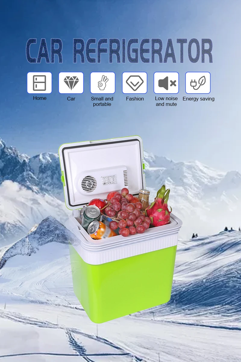 24l Portable Refrigerator Electric Cooler And Warmer Mini Freezer