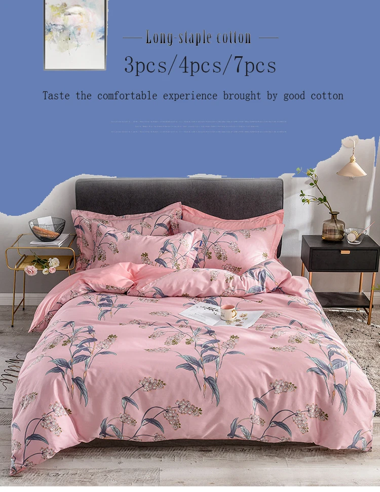 Egyptian Luxury Cotton Bed Sheets Bedding Sets Adults Wedding Flower Printed Duvet Cover Set Buy Bedding Comforter Bedding Set Luxury Bed Sheet Bedding Set Product On Alibaba Com