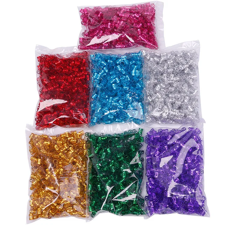 
Colorful Kids Hair Beads For Synthetic Crochet Braids Decoration Hair Extension Accessories 