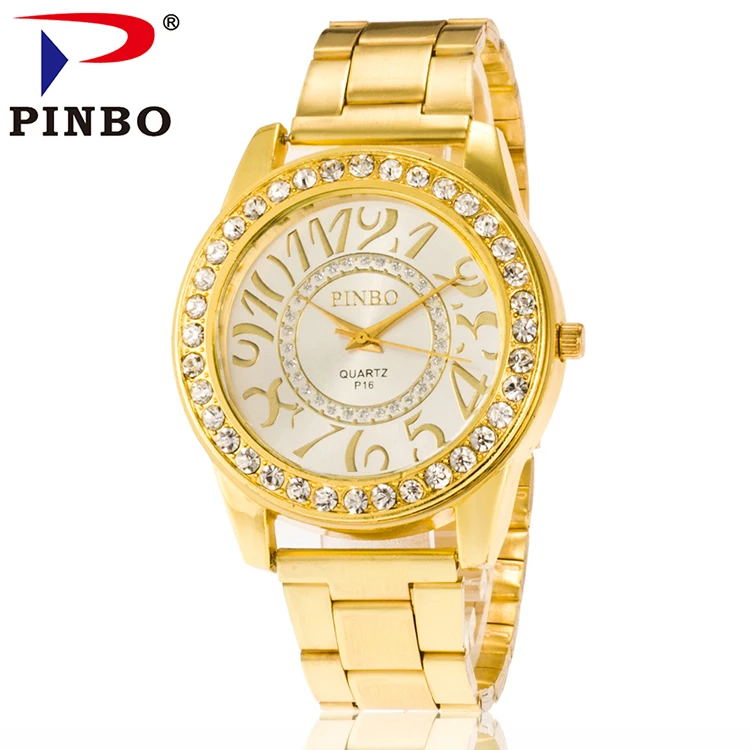 Venta al por mayor reloj metalica con piedras dama Compre Venta al por mayor reloj metalica con piedras dama Compre