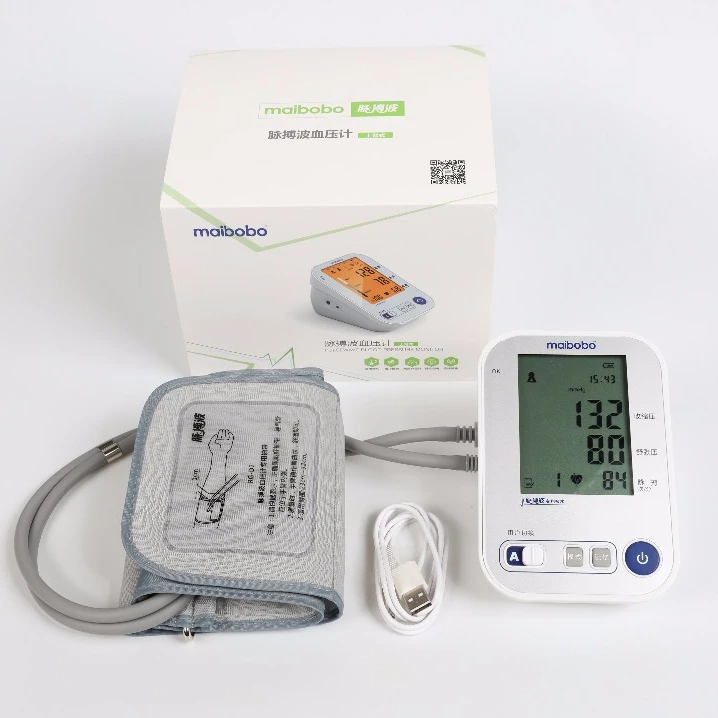 
2019 Intelligent Fully automatic digital upper arm blood pressure monitor for family 