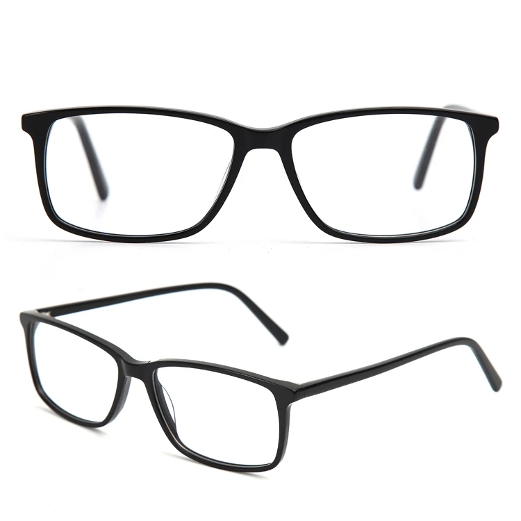 New Rectangular Spectacle Frames Acetate Optical Eyeglasses Frame ...