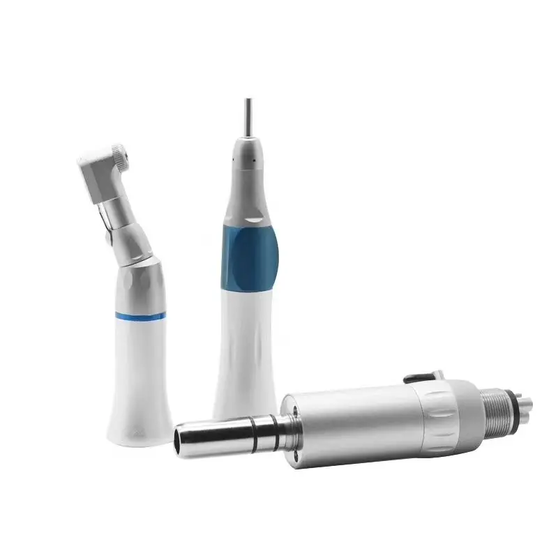 Low Speed Handiece Set  Dental with Straight Head Contra Angle Motor manufacture