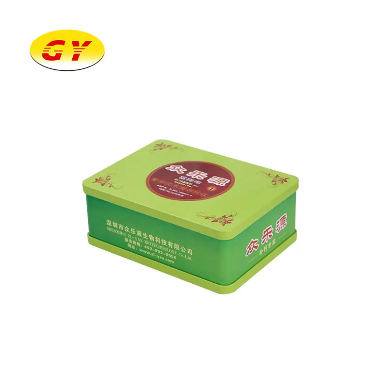 
Large capacity healthy care lunch case tin packaging customized 