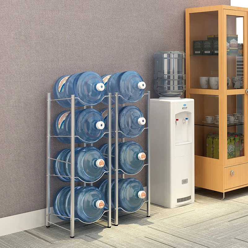 Floor Standing 5 Gallon Water Bottle Storage Stand Custom Layer Water ...