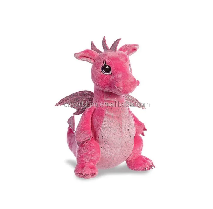 pink dragon soft toy