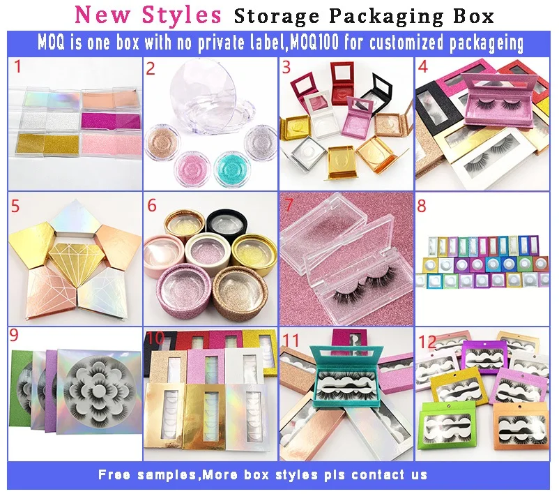 5 pairs false eyelashes