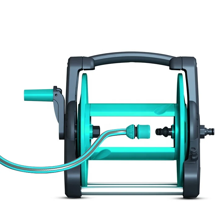 Andeca Easy Installation Empty Hose Reels Holder Garden Hose Cart