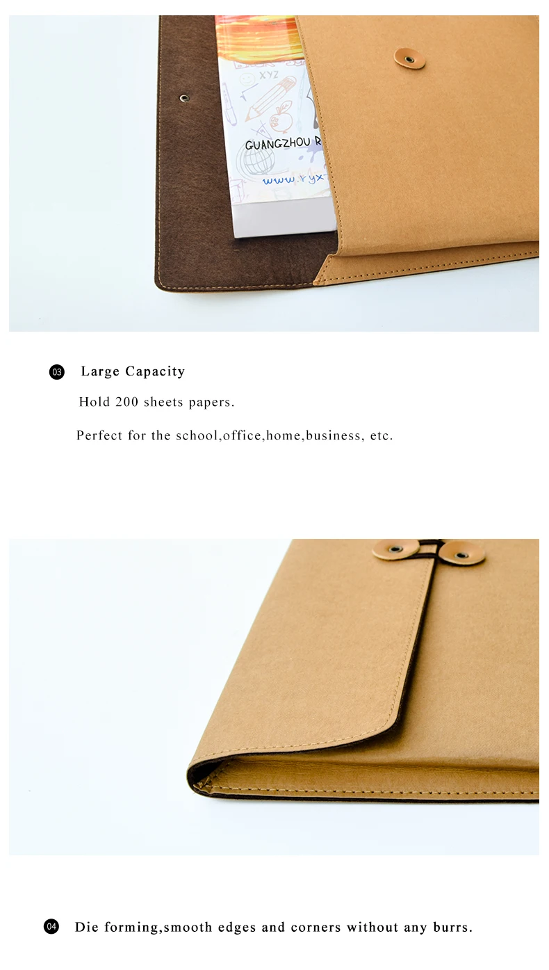 A4 Kraft Paper Envelope Folder