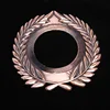 Olive branch rim pattern electroplate photo frame, european style round photo frame apply for put the photos