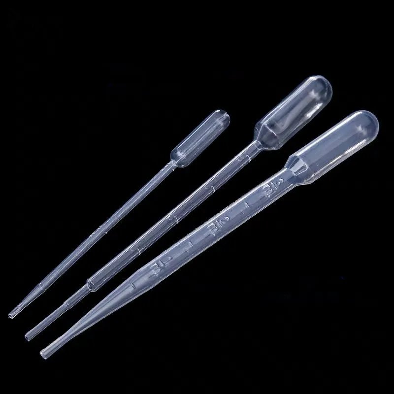 Pipette Dropper Plastic Pipette Laboratory Transfer Plastic 1ml 2ml 3ml ...