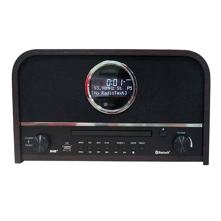 Cheap Antique Look Portable Miniature Dab Fm Analog Radio With Mp3 ...