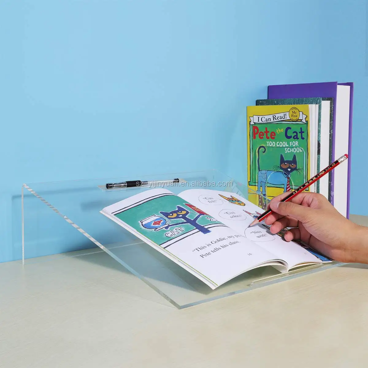 20 Degree Extra Wide Clear Acrylic Writing Slope Writing Board Pad For