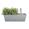 Metal Iron Sheet Hanging Flower Pots Hanging Rectangular Flower Pots