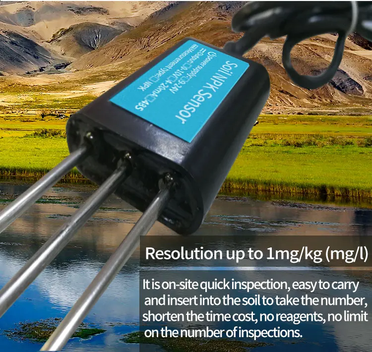 Rs485 High Accuracy Agriculture Npk Fertilizer Soil Npk