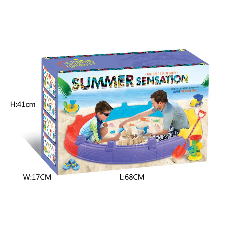 Ept Toys 27pcs Toy Sand Bucket Digging Games Summer Game Outdoor Beach