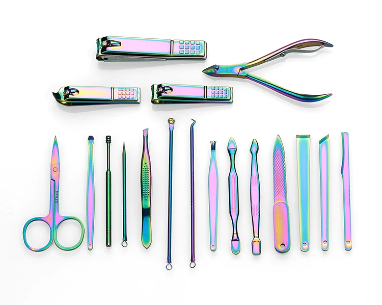 professional manicure kit in set