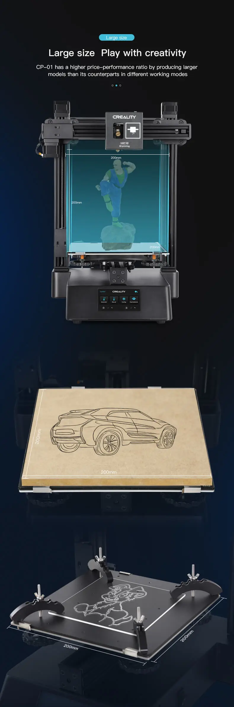 Creality Cp 01 Three In One Modular Cheap Imprimante 3d Laser Level Engraving Machine Diy Printer For 3d Printing Materials Pla Buy 3d Engraving Machine 3d Laser Printer 3d Laser Level Machine Product On Alibaba Com