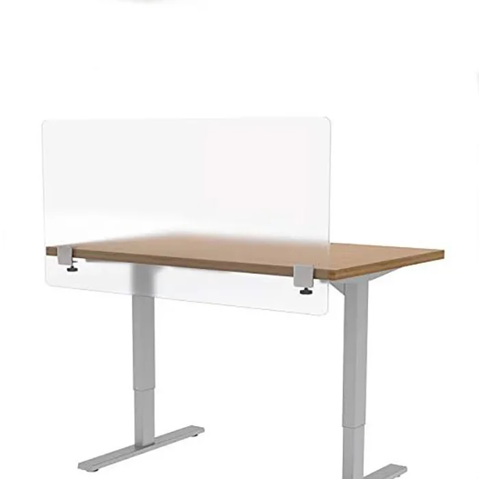 Panneau De Confidentialité Sur Le Bureau Séparateur De Table Pour Le